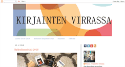 Desktop Screenshot of kirjaintenvirrassa.com