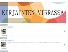 Tablet Screenshot of kirjaintenvirrassa.com